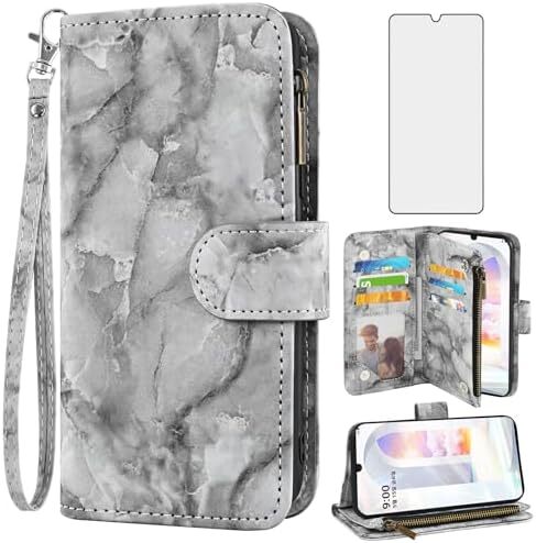 Shockproof Wallet Phone Case for LG Velvet 5G Verizon T-Mobile 2020