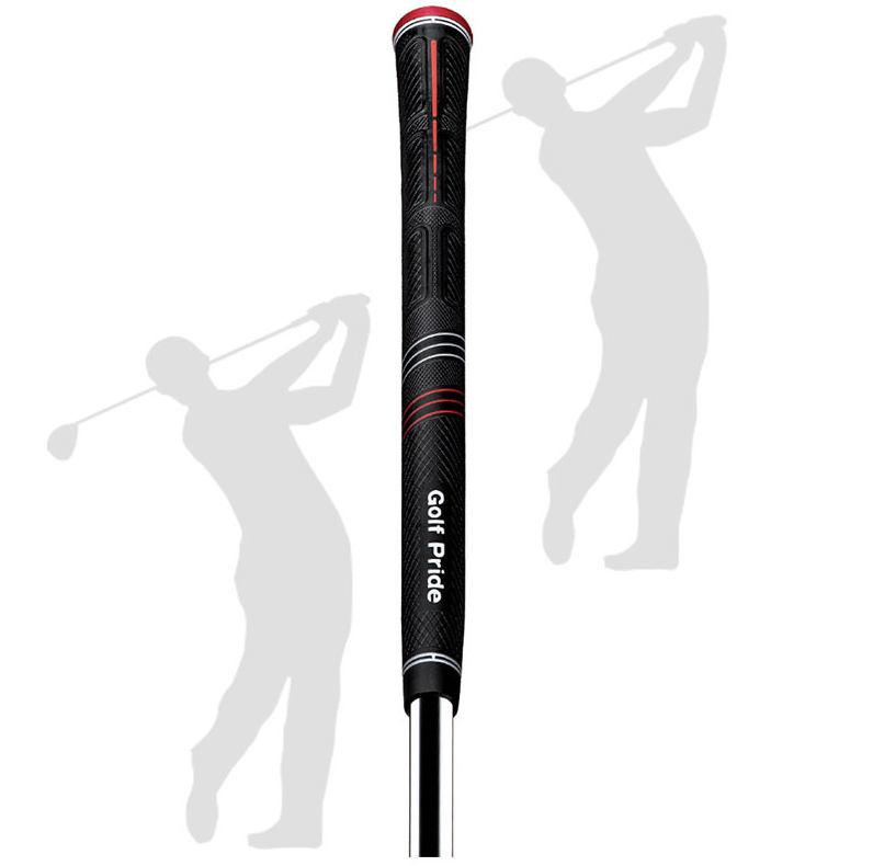 Colf Club Golf Pride CP2 Wrap Pro Red/Black Golf Grip Anti Slip Midsize