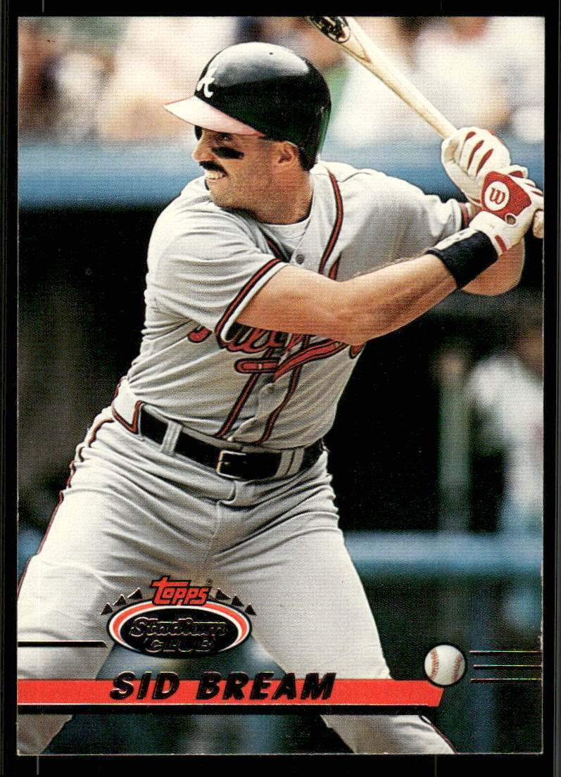 1993 Stadium Club #151 Sid Bream