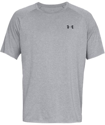Under Armour Tech 2.0 HeatGear Loose Fit T-Shirt Grau Herren Gr. XL Neu!