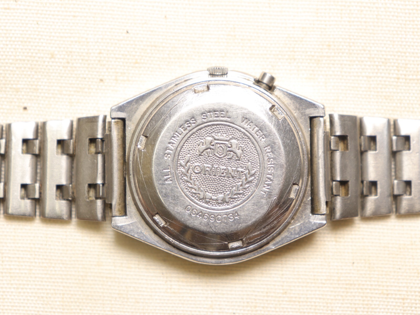 Vintage Orient AAA Crystal Automatic 0S469C734, T… - image 9