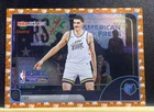 2025 Topps NBA Hoops Basketball Pixel Burst Orange Zach Edey #296