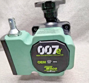 Taco 007E2-F2 120V 60 Hz High Efficiency Cast Iron Circulator With 2 NEW Gaskets