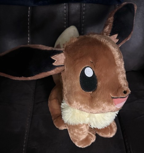 Pokemon Eevee Plush Build A Bear Workshop 16" x 12" Stuffed Animal BAB 2018