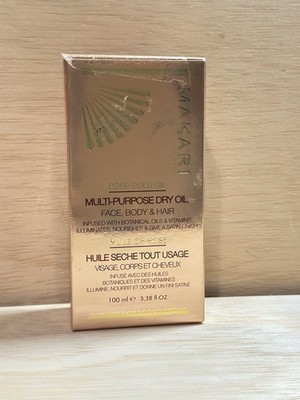 Makari  Rose Gold Multi-Purpose Dry Shimmer Oil 3.8 oz. Natural Minerals Sealed