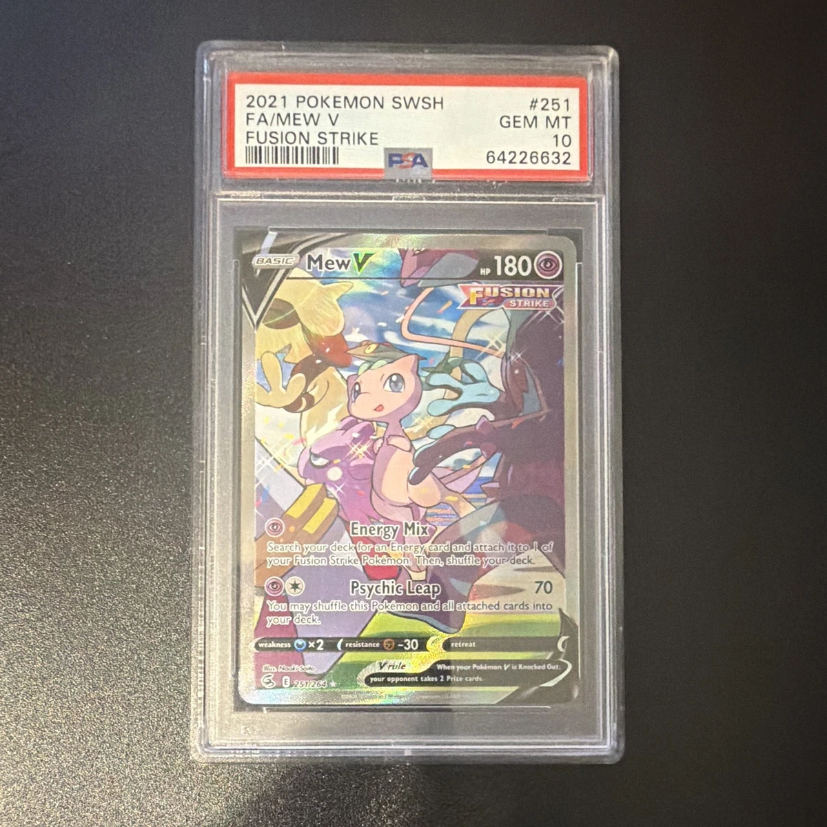 Mew Pokémon TCG Professional Sports Authenticator (PSA) Individual