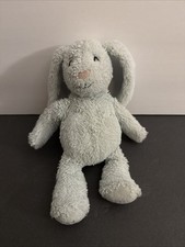 Original Steiff Animal HOPPIE HASE BLUE BUNNY MY FIRST STEIFF