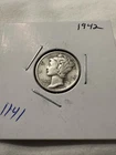 1942 Mercury Dime SILVER (1141)