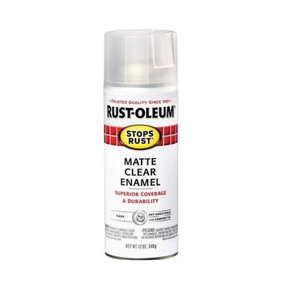 Rust-Oleum Stops Rust Clear Enamel, 6pk Case