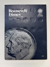 Roosevelt Dimes Collection Starting 1965 Official Whitman Coin Folder #9034