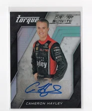 2016 Panini Torque Driver Scripts Cameron Hayley #DS-CH  Auto