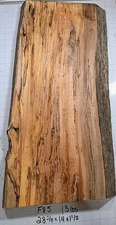 F85 Spalted Blackline Maple Burl Live Edge Slab DIY Project 28 5/8x14x1 1/2