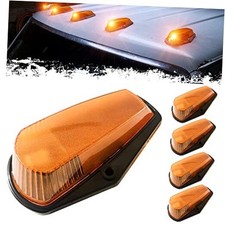 5Pcs Cab Roof Marker Lights LED Top Clearance Marker Light Compatible Amber