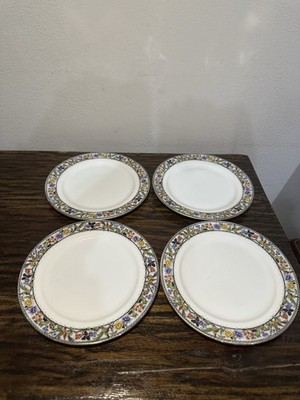 Lot Of 4 Plates Vintage Aynsley China England