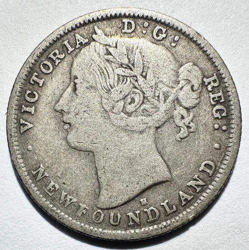 1876 Newfoundland 20 Cents — photo from another recent sale