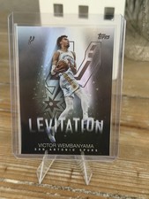 2025-26 Topps Basketball Victor Wembanyama “Levitation” SP Spurs