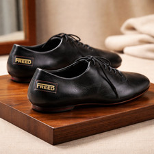 Freed of London low cut Lace up jazz shoes- Size 10.5 Black- New in Bag