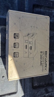 Binary B-260-ARC Audio Return Extender for HDMI ARC and S/PDIF Brand New
