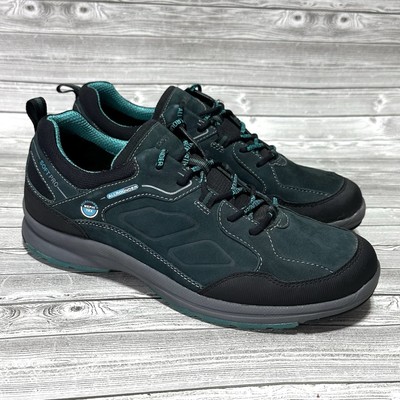 Womens Mephisto Allrounder Dascha-Tex Hiking Shoes Size 9 Black/Dark Olive
