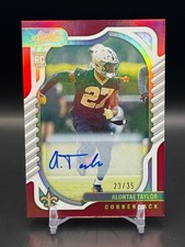 2022 Absolute Signature Rookies Spectrum Red #143 Alontae Taylor AUTO 23/35!