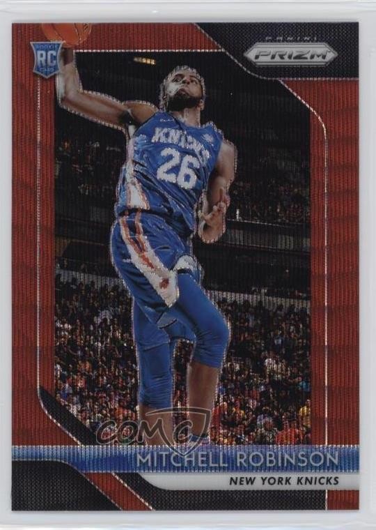 2018-19 Panini Prizm Ruby Wave Prizm Mitchell Robinson #227 0n64