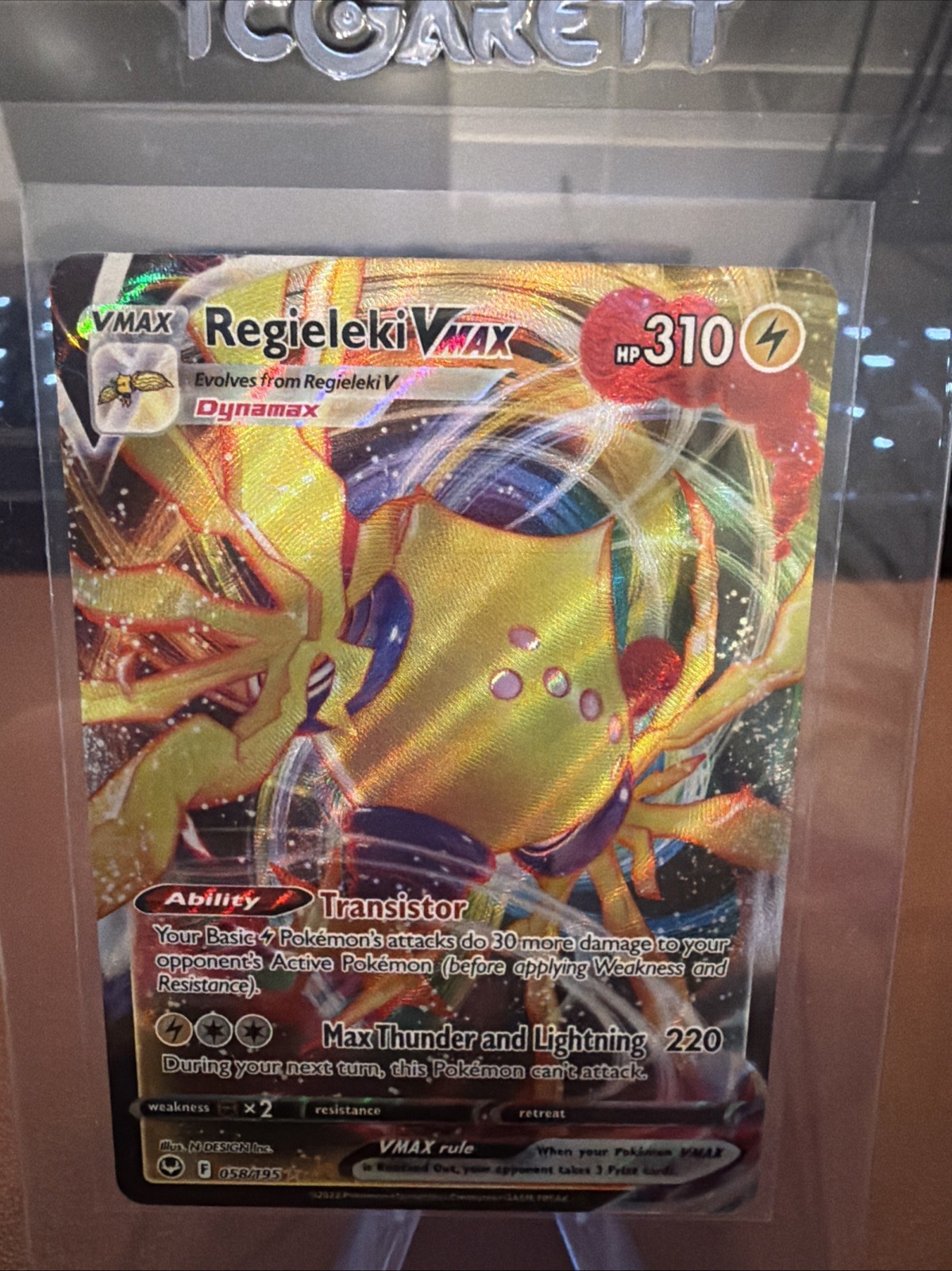 Regieleki VMAX 58/195 Pokémon TCG Ultra Rare NM/M #2