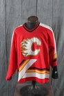 Calgary Flames Jersey (VTG) - 1990s Away Jersey by Pro Player - Men's 2XL