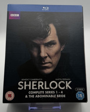 BBC Sherlock Complete Series 1-4 + The Abominable Bride Blu-ray - Blu Ray