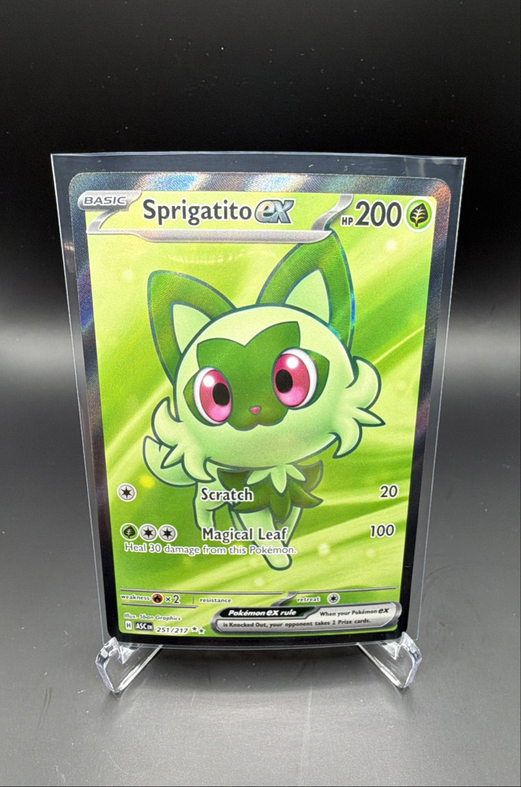 Sprigatito ex 251/217 Me: Ascended Heroes Holo