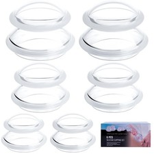 Cupping Therapy Sets -Silicone Cups Set Firm 6 Cups Professional Massage To