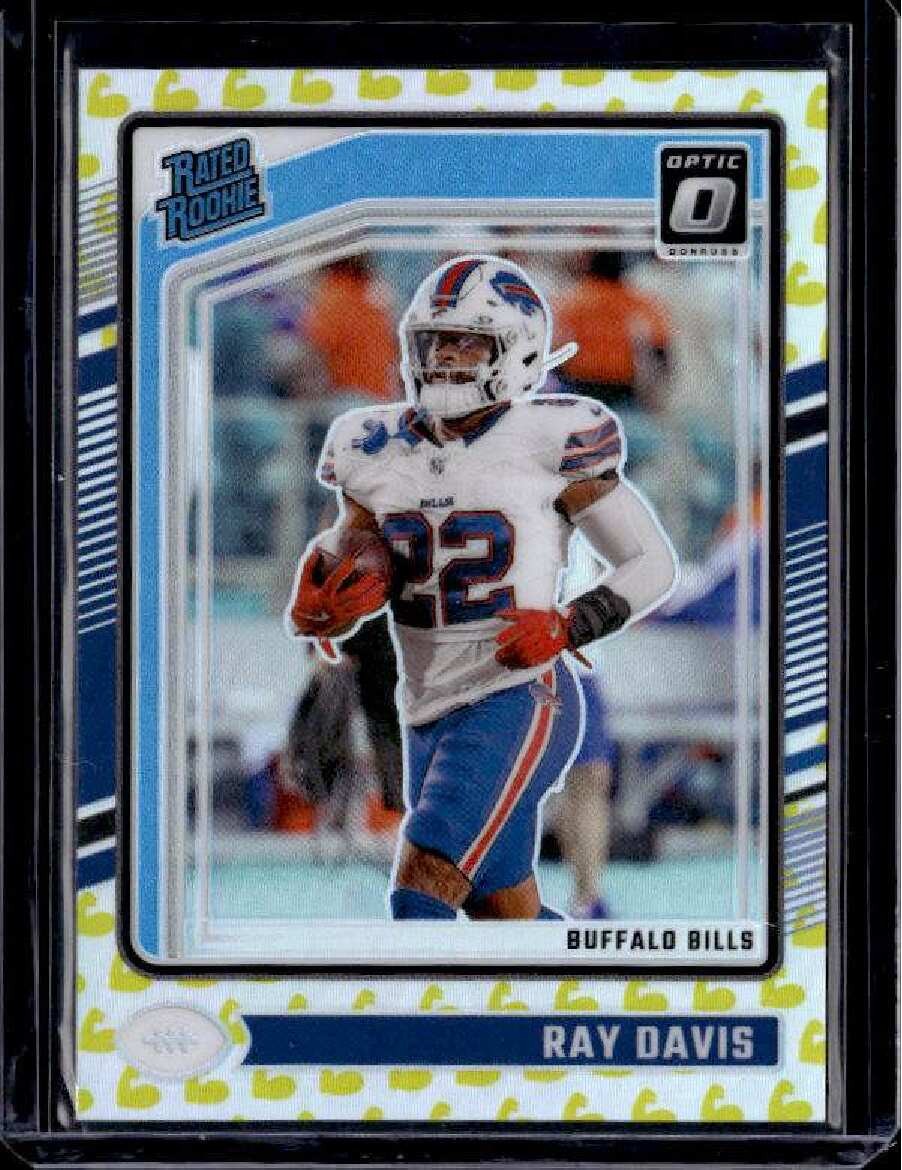 2024 Donruss Optic #283 Ray Davis Flex #/149