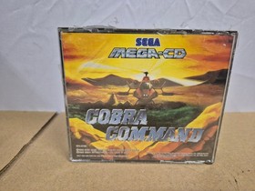 Sol Feace & Cobra Command Sega Mega Cd Double Pack Game SEALED 