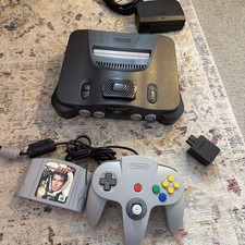 Nintendo 64 N64 Console With Expansion PAK, Game And Controller - Ref JJ11