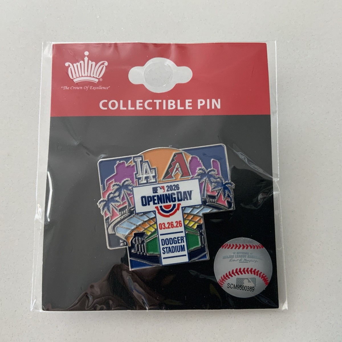 Los Angeles Dodgers Opening Day Pin 03/26/26 Limited Edition