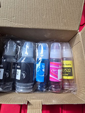 AccuCIS 522 Inkjet Refill Bottle Set for Canon BK/C/M/Y
