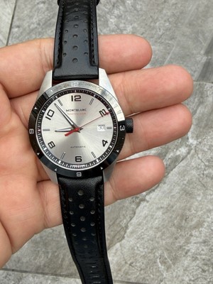 Montblanc TIME WALKER Men's Silver Automatic Ref. 116058 Mens Watch