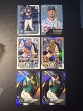 Cal Raleigh Rookie Lot (6) Chrome Refractor