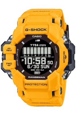 Unused CASIO RANGEMAN GPR-H1000-9JR Black GPS Heart Rate Unisex Watch in Box