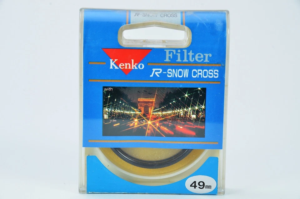 Kenko R-Snow Cross 49mm Filter Made in Japan – 6 Point Starburst Night Effect - Image 2 of 4