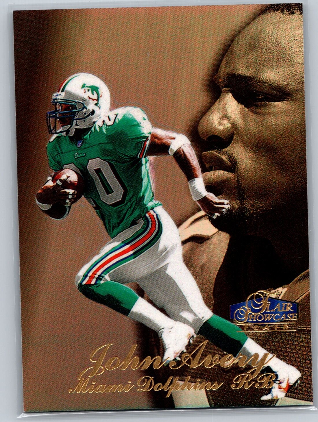 1998 Flair Showcase #25 John Avery