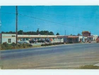1950's OLD CARS & TRAVELERS MOTEL Maryville Tennessee TN r0372