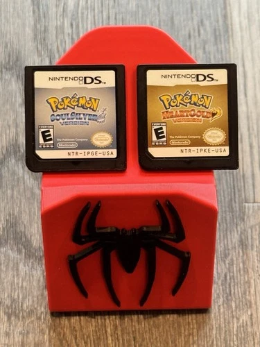 Pokemon HeartGold & SoulSilver Nintendo DS Lot Of 2 Games Authentic Games Only