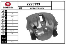 Bremssattel Hinten Links Ate-System für Mercedes Sprinter B903 B909 VW ab 95->
