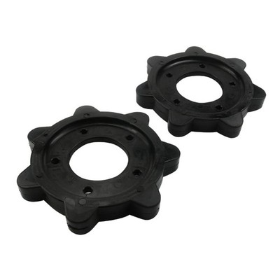 Pack Of 2 Black Track Drive For 1967 1972 Snow Vehicle Belt Systems