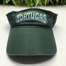 Daytona Tortugas Hat Visor Strap Back Mens MILB Baseball Script Embroidered
