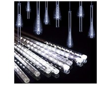 Outdoor Christmas Lights 20 Tubes 960 LED Meteor Shower Lights Waterproof Energy