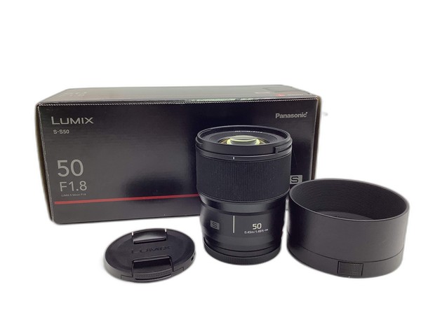OBJETIVOS PANASONIC PANASONIC LUMIX S 50MM F/1:1.8 S 19988236