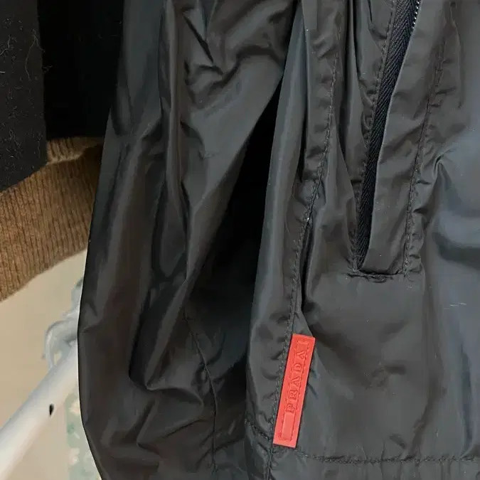 Prada Nylon Hooded Windbreaker Black Lightweight Jacket thumbnail 8