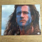 Mel Gibson Autographed 1995 Braveheart William Wallace 11x14 Photo Coa