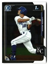 2015 Bowman #BCP10 Logan Moon Chrome Prospects